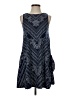 Nine Britton Paisley Blue Casual Dress Size S - photo 1