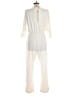 Koh Koh Solid Ivory Jumpsuit Size L - photo 2