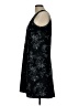 Fig 100% Polyester Graphic Black Casual Dress Size L - photo 5