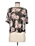 Assorted Brands Floral Gray Short Sleeve Blouse Size M - photo 1