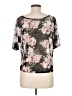 Assorted Brands Floral Gray Short Sleeve Blouse Size M - photo 2