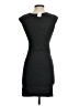 Express Solid Gray Black Casual Dress Size XS - photo 2