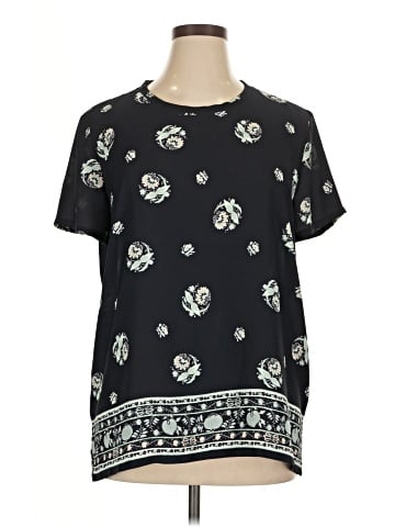 Ann Taylor LOFT Outlet Short Sleeve Blouse (view 1)
