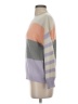 Coco + Jaimeson Color Block Purple Pullover Sweater Size S - photo 5