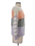 Coco + Jaimeson Color Block Purple Pullover Sweater Size S - photo 4