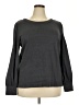 Ann Taylor LOFT 100% Cotton Gray Pullover Sweater Size XXL - photo 1