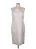 Albert Nipon Ivory Cocktail Dress Size 10 - photo 1