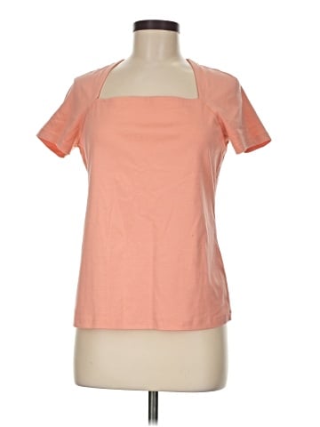 Lafayette 148 New York Short Sleeve T-Shirt (view 1)