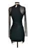 Zara 100% Polyester Graphic Black Cocktail Dress Size XS - photo 2