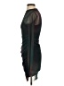 Zara 100% Polyester Graphic Black Cocktail Dress Size XS - photo 5