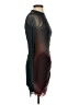 Zara 100% Polyester Graphic Black Cocktail Dress Size XS - photo 4