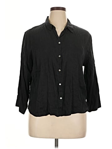 Valerie Stevens 3/4 Sleeve Button-Down Shirt (view 1)