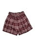 Love Tree Plaid Burgundy Shorts Size S - photo 2