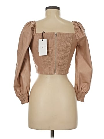 7 For All Mankind 3/4 Sleeve Blouse (view 2)