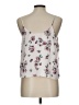 Lush 100% Polyester Ivory Sleeveless Blouse Size L - photo 2