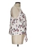 Lush 100% Polyester Ivory Sleeveless Blouse Size L - photo 4