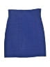 BCBGMAXAZRIA Solid Blue Casual Skirt Size M - photo 2
