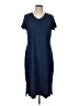 32 Degrees Solid Blue Casual Dress Size L - photo 1