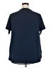 Unbranded Blue Short Sleeve Blouse Size 2X - photo 2