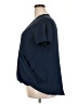 Unbranded Blue Short Sleeve Blouse Size 2X - photo 5