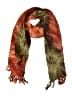 Unbranded Tie-dye Orange Scarf One size - photo 1