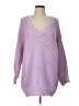 Unbranded 100% Polyester Purple Pullover Sweater Size L - photo 1