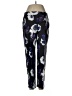 J.Crew 100% Polyester Print Black Casual Pants Size 6 - photo 1