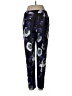 J.Crew 100% Polyester Print Black Casual Pants Size 6 - photo 2