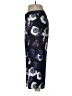 J.Crew 100% Polyester Print Black Casual Pants Size 6 - photo 5