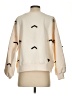 Aaron & Amber Print Ivory Sweatshirt Size S - photo 2