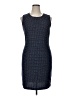 St. John Tweed Blue Casual Dress Size 14 - photo 1