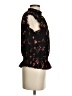 J.Crew 100% Polyester Floral Black Sleeveless Blouse Size 00 - photo 4