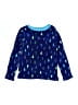 Lands' End 100% Polyester Blue Pullover Sweater Size 12 - photo 1
