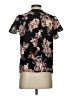 Gibson Floral Black Short Sleeve Blouse Size S - photo 2