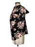 Gibson Floral Black Short Sleeve Blouse Size S - photo 5