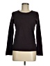 Ellen Tracy 100% Merino Extra Fine Wool Brown Burgundy Wool Pullover Sweater Size M - photo 1