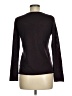 Ellen Tracy 100% Merino Extra Fine Wool Brown Burgundy Wool Pullover Sweater Size M - photo 2