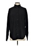 Express 100% Polyester Solid Black Long Sleeve Blouse Size S - photo 1