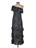 Yidarton Blue Casual Dress Size XS - photo 2