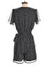 Halo 100% Polyester Polka Dots Gray Romper Size S - photo 2