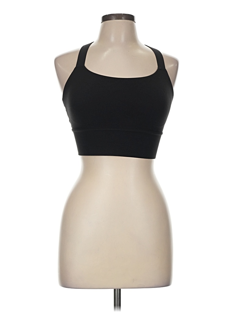 Pre-owned Athleta Sports Bra In Black