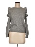 Simplee Gray Pullover Sweater Size M - photo 1