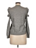 Simplee Gray Pullover Sweater Size M - photo 2