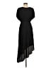 Shein Chevron-herringbone Black Casual Dress Size 8 - 10 - photo 2