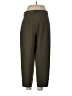 Zara Solid Green Casual Pants Size L - photo 2