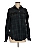 J.Crew Plaid Black Long Sleeve Button-Down Shirt Size 8 - photo 1