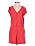 White House Black Market Solid Red Pink Romper Size XS - photo 1