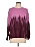 Jessica Simpson Tie-dye Burgundy Pullover Sweater Size L - photo 1