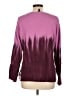 Jessica Simpson Tie-dye Burgundy Pullover Sweater Size L - photo 2