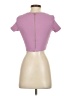 TOBI Purple Short Sleeve Top Size XS - photo 2